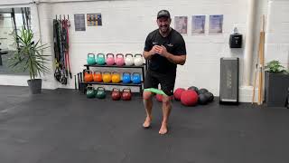 Banded Glute 3 Step demonstration