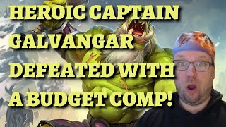 How to beat HEROIC Captain Galvangar on a BUDGET and unlock the equipment (Hearthstone Mercenaries) screenshot 3