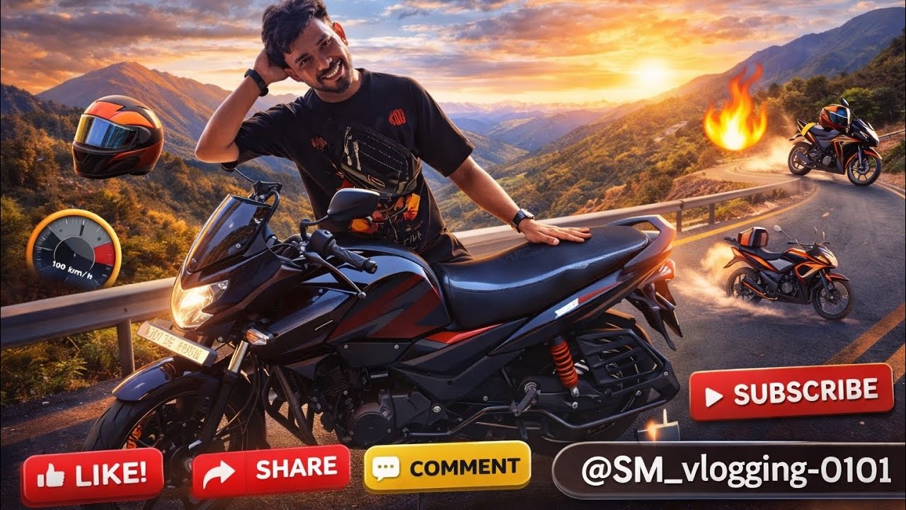 Is video me aap dekhoge meri bike riding journey, smooth ride, road vibes🏍️💨  