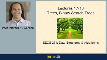 EECS 281: W20 Lecture #18 - Trees (continued)