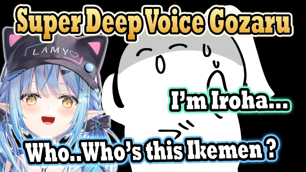 Iroha's Voice Suddenly Became Super Deep Made Lamy & Chat Immediately Fall in Love !