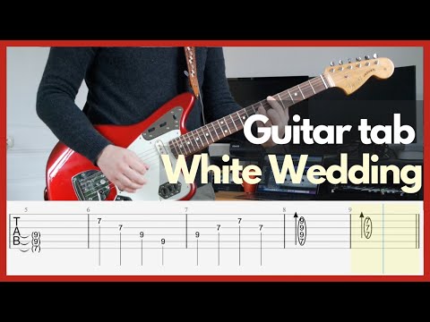 Billy Idol - White Wedding Pt.1 (Guitar cover)
