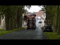 Scania v8 longline openpipe and blacksmoke transformers  wolverine transports beau 4k