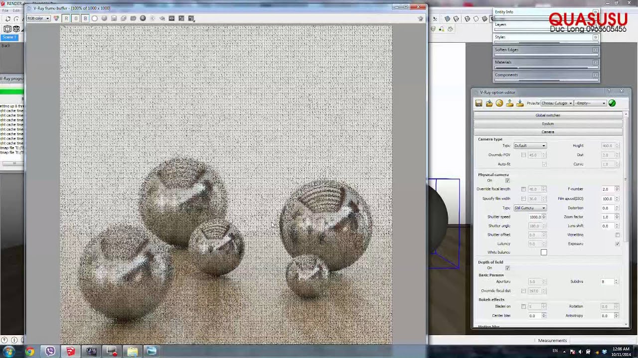 Vray Sketchup Dof Tutorial | render dof with vray for sketchup tutorial kts đức long Vray Sketchup Dof Tutorial | render dof with vray for sketchup tutorial kts đức long