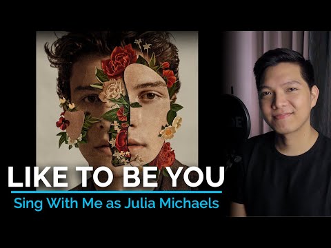 Like To Be You Male Part Only Karaoke Shawn Mendes Ft Julia Michaels 