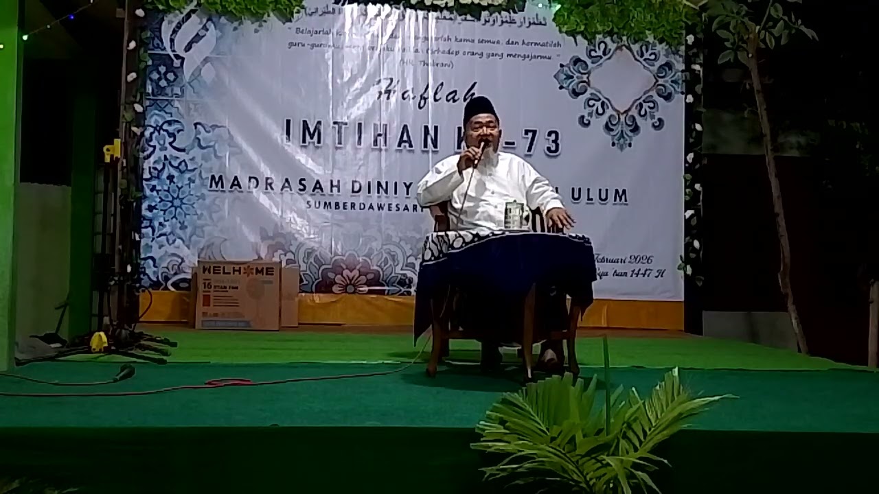 HAFLAH MADRASAH DINIYAH MIFTAHUL ULUM SUMBERDAWESARI KE 73