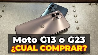 ¿Cuál te Conviene MÁS? || Moto G13 VS Moto G23