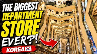 This Department Store is MASSIVE! Exploring Lotte Mall Busan