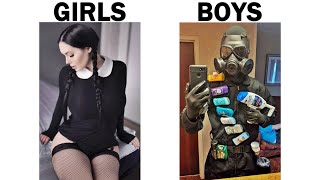 BOYS VS GIRLS MEMES