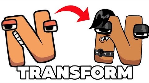 Number lore ALL TRANSFORMATIONS | Number lore 5