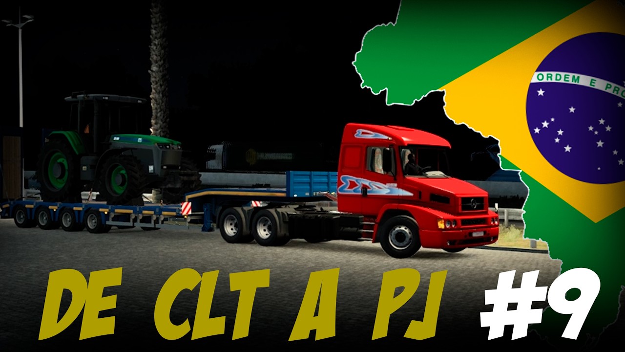 De CLT a PJ #9 Euro Truck Simulator 2 - Mapa Brasileiro