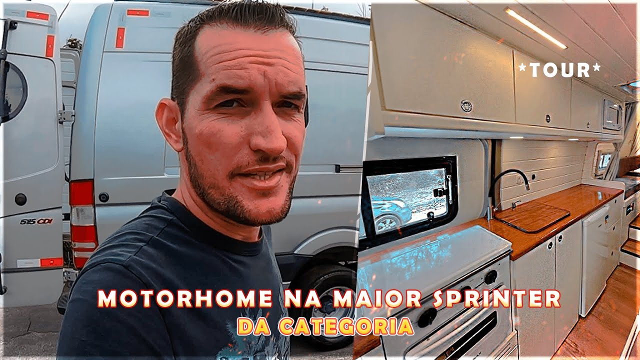 Motorhome em Sprinter extra longa BIG! | Tour - YouTube
