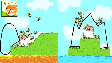 Cat Rescue - All Levels Gameplay Android , ios (Levels 1-5)