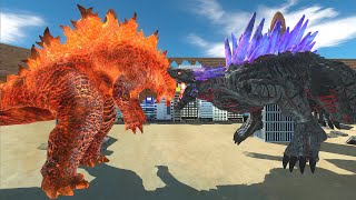 Godzilla vs Mecha Shimo! - Animal Revolt Battle Simulator