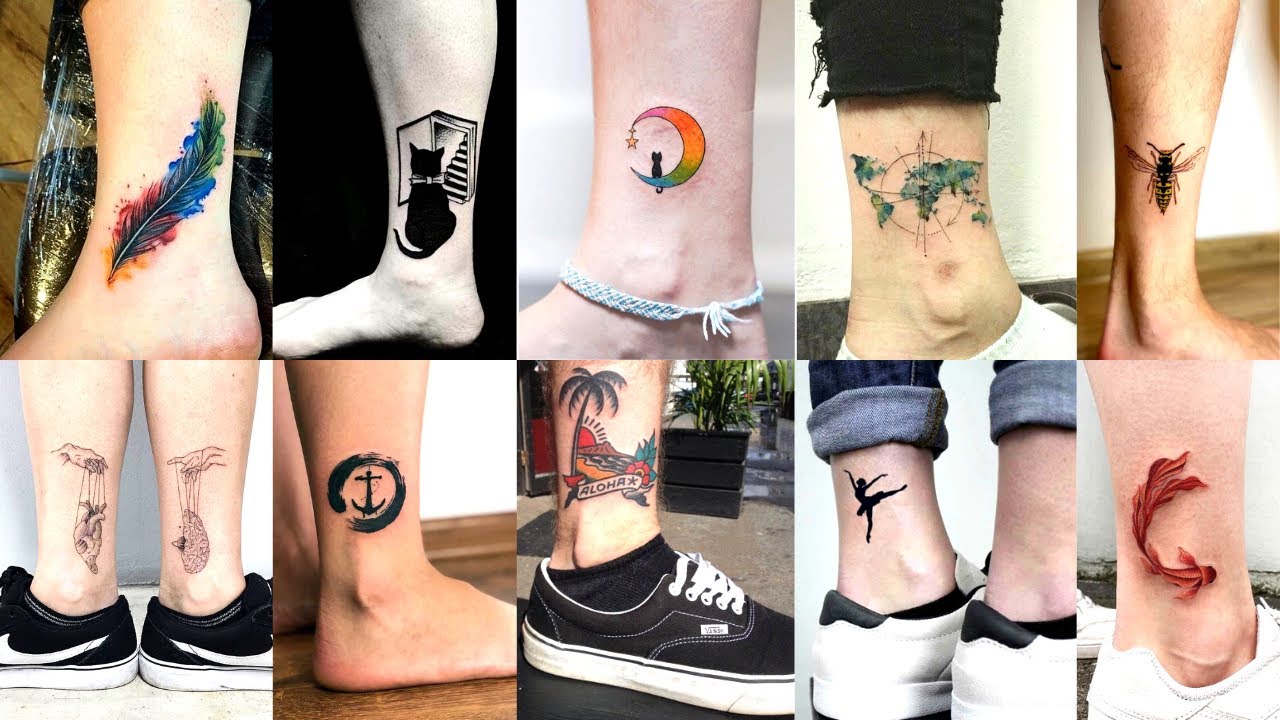 small leg tattoos for guys 2022  leg tattoo designs for ladies  small  tattoo  mini tattoo  YouTube