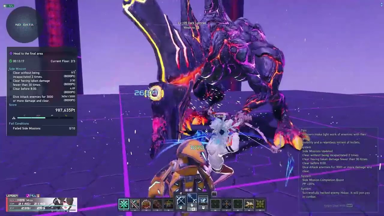 [PSo2:NGS] Geometric Labyrinth Rank #2 - Max% Braver/Hunter (Bow Only)