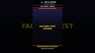 2014 Subaru Outback oxygen sensor slow response Fix | Field Cortex #Shorts