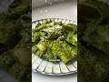 Salad Leaf Pesto Pasta #shorts | SO VEGAN