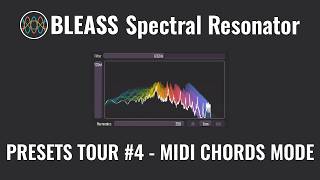 Play Chord Progressions from Drum Loops with BLEASS Spectral Resonator MIDI Mode (32 Presets)