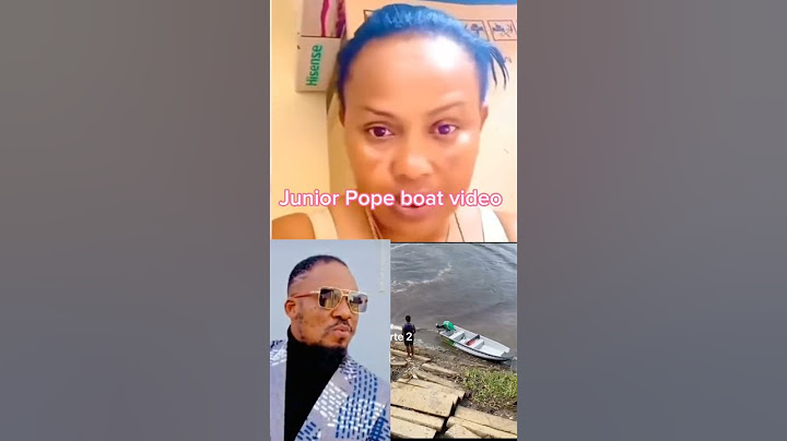 Junior Pope boat accident video