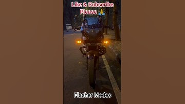 Hazard Flasher | #shortsfeed #pulsar220 #hazard #pulsar220f #220 #220f #trending #bajajpulsar220f