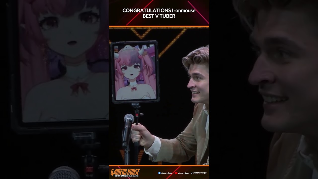 CONGRATULATIONS Ironmouse - BEST V TUBER | GamersHouse 