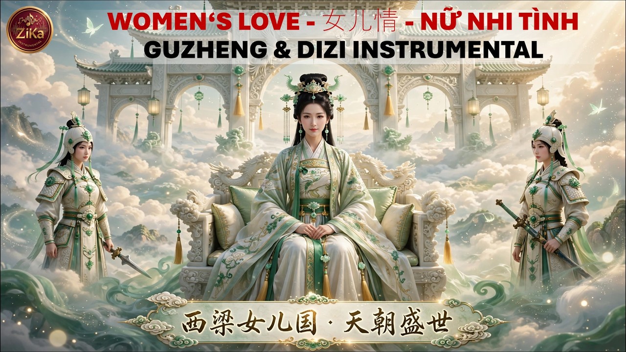 WOMEN‘S LOVE - 女儿情 - NỮ NHI TÌNH (GUZHENG & DIZI INSTRUMENTAL)