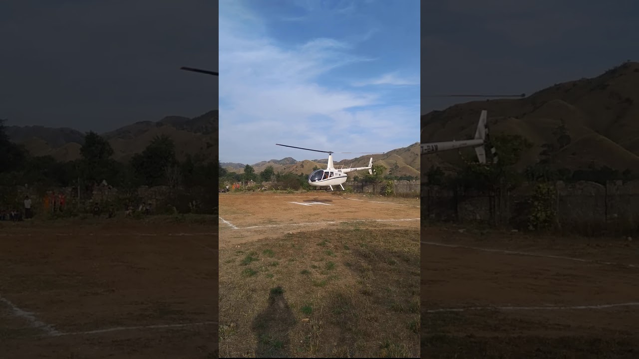 HELICOPTER WEDDING DOLI AT KUMBHALGARH BY MEWAR HELICOPTERS