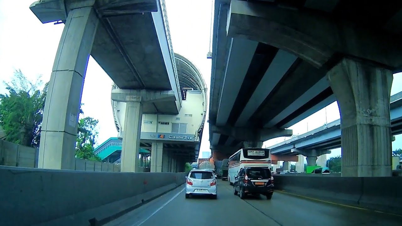 Road trip 2024 Pulo Gebang ~ Cikarang via Toll road [ Azdome M17 Pro ]