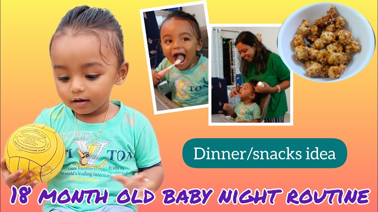 Evening to Night Routine with My 18-Month-Old Baby 👶💤 | Real Mom Life # ...
