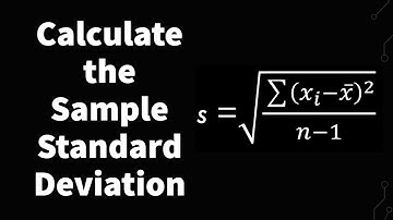 How To Calculate Sample Standard Deviation (Step By Step)
