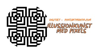 Illusionkunst Med Pixel Med Photopea