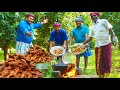 100 CHICKEN LEGS | Rusk Kfc Style Chicken Cooking In Village