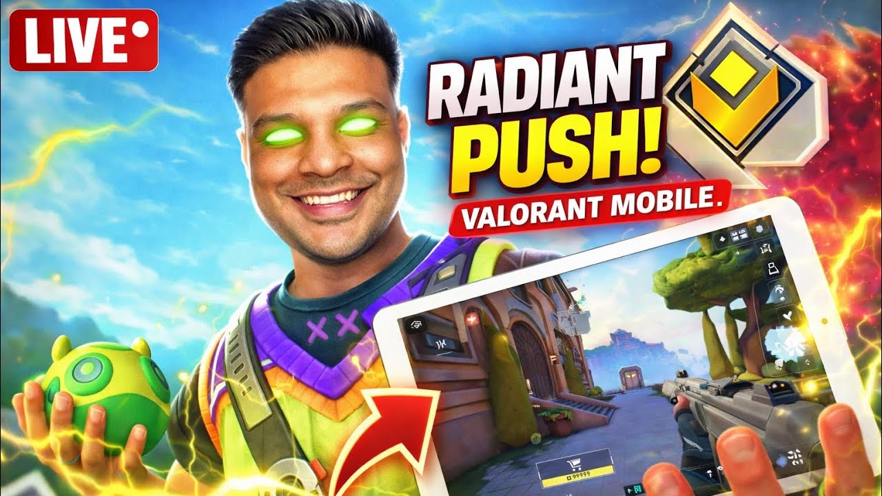 RADIANT PUSH 👀 | High-ELO VALORANT Mobile Ranked