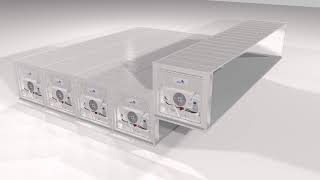 Temperature-Controlled Shipping containers (Animation Design)