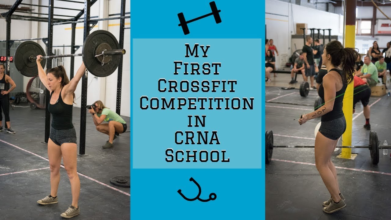 My First CrossFit Competition in CRNA School | What I ate (Vegan)!