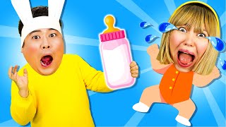 Bottle Milk Feeding Song 2 | Coco Froco Nursery Rhymes &amp; Funny Kids Songs