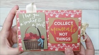 Design Team project for Country Craft Creations - Grandma Brag Book and Tutorial