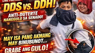 “DDS VS. DDH: NAGKAINITAN SA LABAS NG SENADO!   