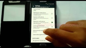 Google Play Games : How to Allow Priority Notifications From public in Samsung Galaxy S5