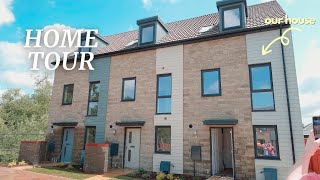 New Build Empty House Tour UK!! | We Bought Our First Home | 3 Bed Terraced DWH Greenwood Home 🏡🥂🍄