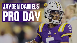 Patriots well-represented at LSU Pro Day to see Jayden Daniels | Arbella Early Edition