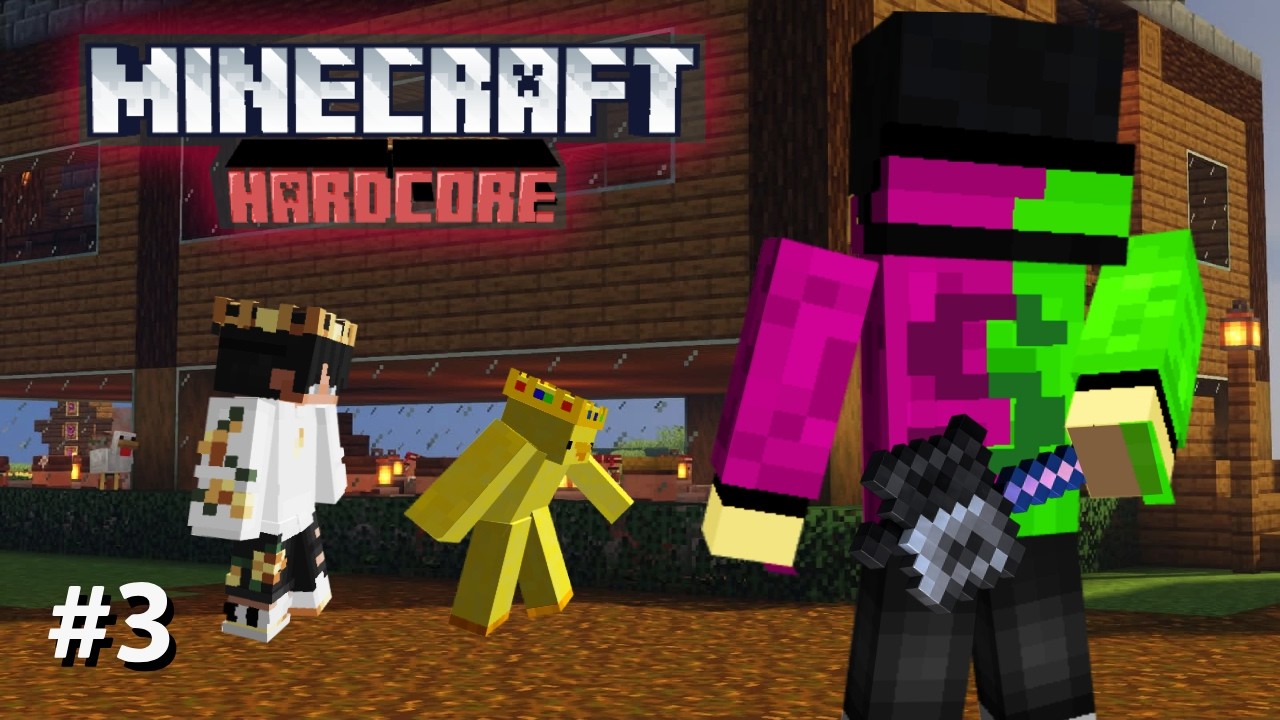 Nadie esperaba que pasara esto en el dia 3... | Minecraft Hardcore