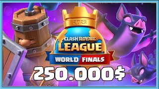 😎 250.000$ DECKS! CHAMPIONSHIP CLASH ROYALE 2023