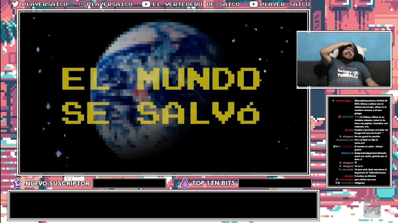 El Mundo se salvó [Himno Gamer] "BaxaTV" - Saico Reacción