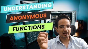 Anonymous Functions | JavaScript | Hindi