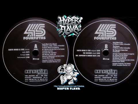 Fourfifths - Earth Wind & Fire / The Science (Full Vinyl, 12") (1997)