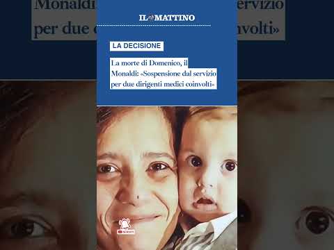 Video La morte di Domenico, il Monaldi: «Sospensione dal servizio per due dirigenti medici coinvolti»