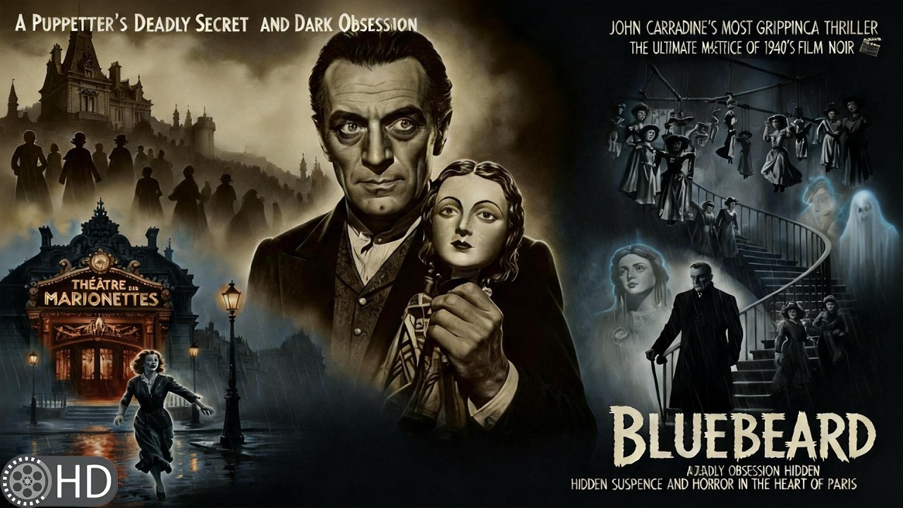 Vintage Horror Movie | A Puppeteer's Deadly Secret and Dark Obsession | Full HD Film