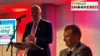 Barry Hearn Talks About New World Snooker Championship Crucible Deal